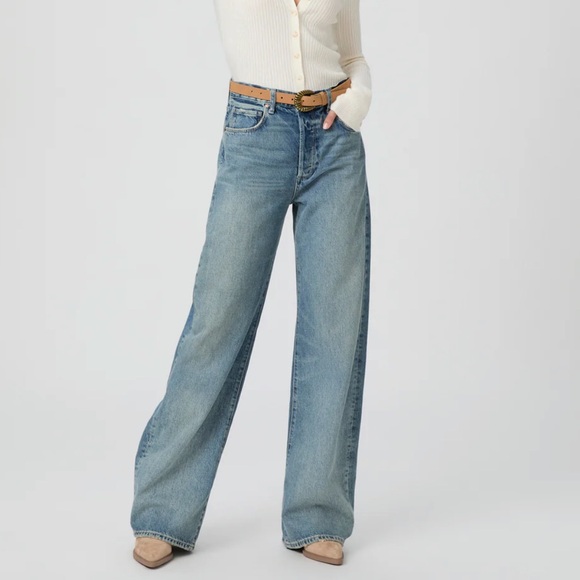 PAIGE Pants - Arellia Barrel Leg Jean